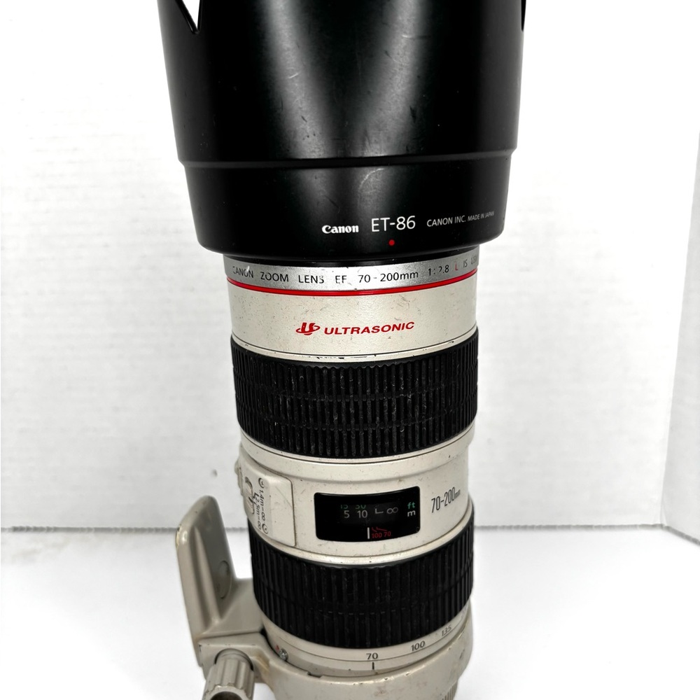 Canon EF 70-200mm Lens - Black and White